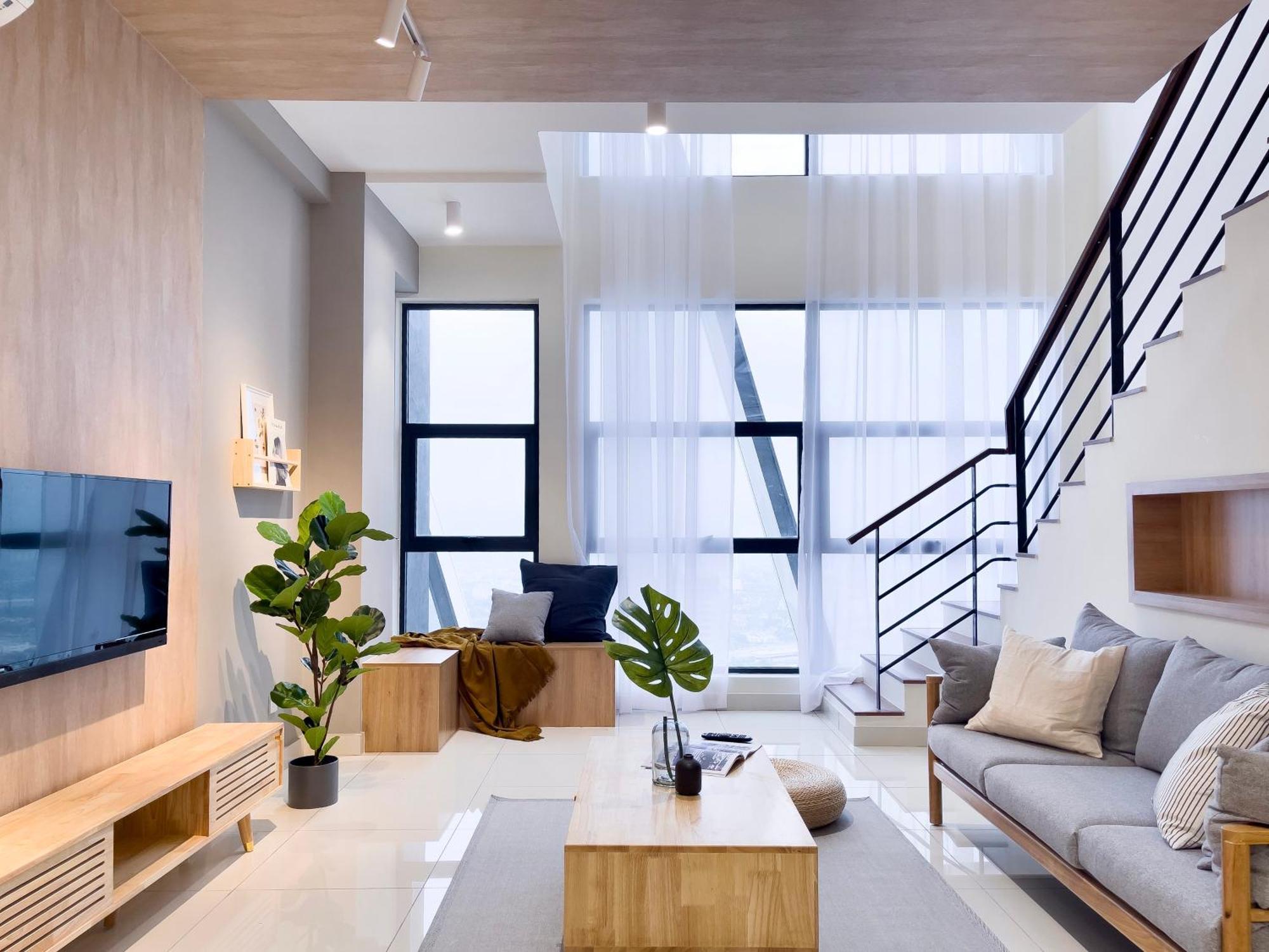Arte Mont Kiara Aparthotel Kuala Lumpur Exterior foto A living room in a landed property in Singapore