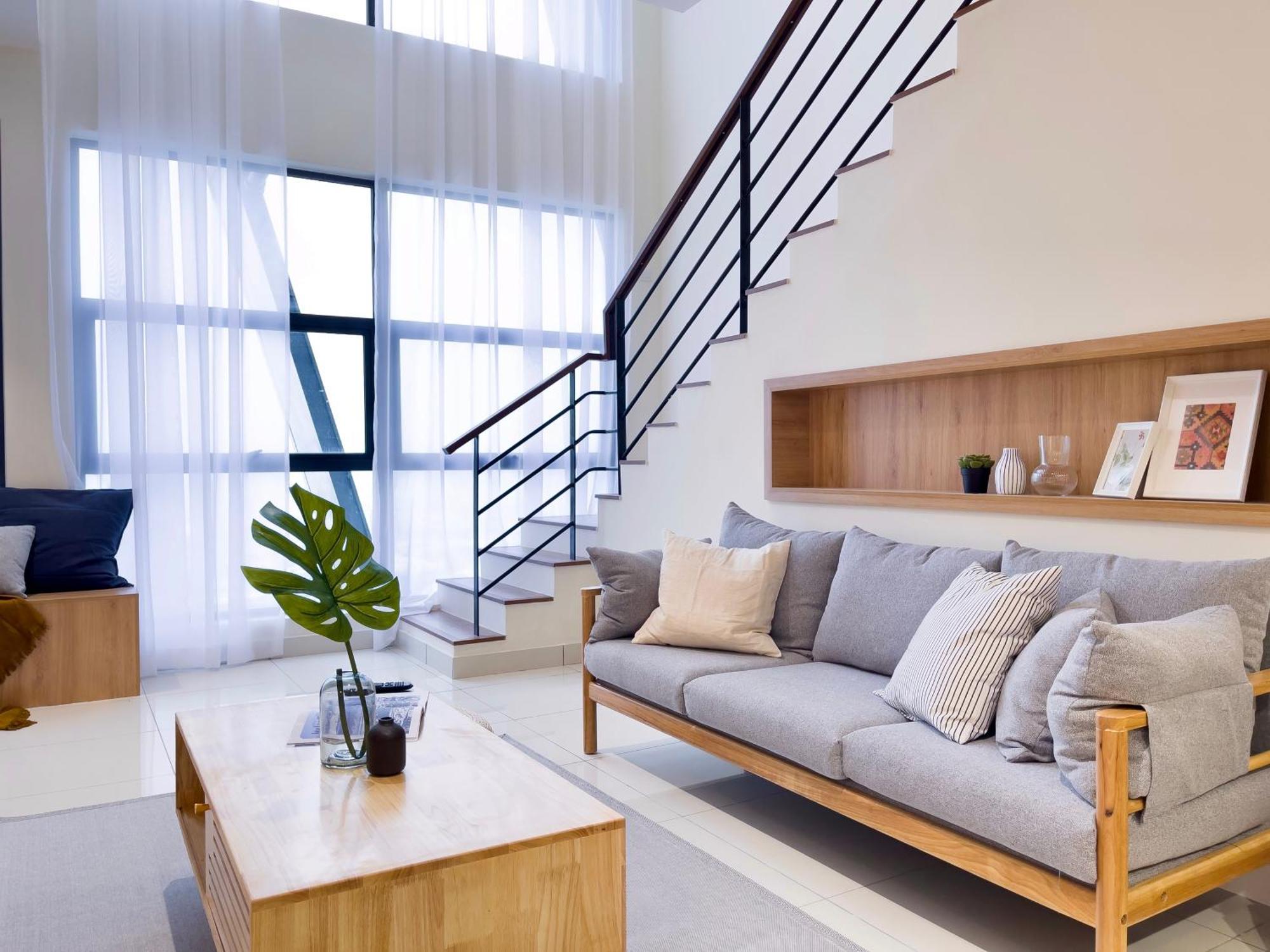 Arte Mont Kiara Aparthotel Kuala Lumpur Exterior foto A living room in a house